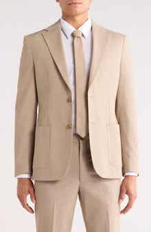 Calvin Klein Tan Suit Jacket