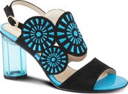 AZURA BY SPRING STEP Embroidery Slingback Sandal