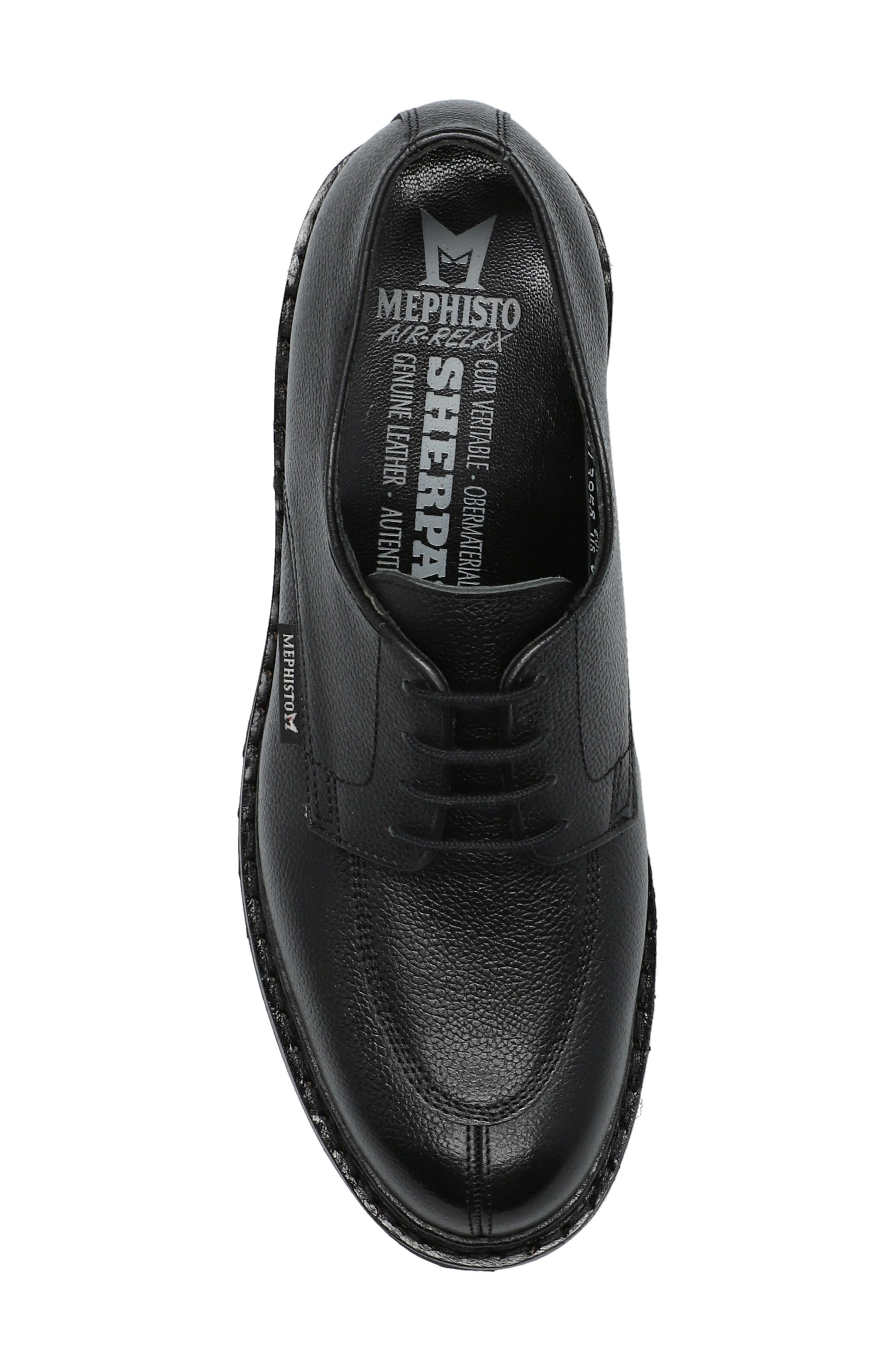Mephisto Pegasio Water Resistant Derby, Alternate, color, Black