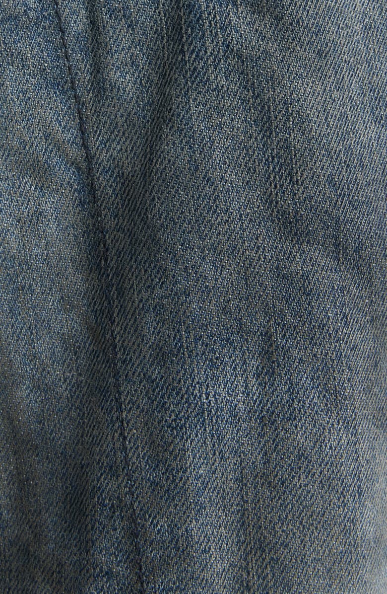 Balenciaga Minimal Distressed Baggy Jeans, Alternate, color, 1505 Dirty Grey/ Light Bl