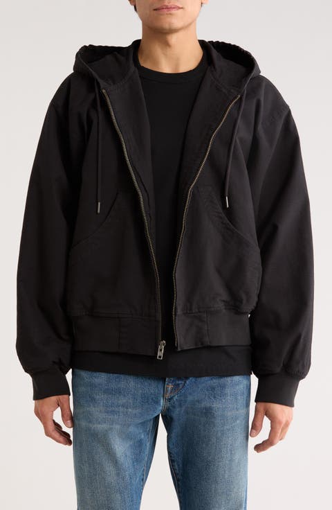 Hooded Lined Canvas Jacket