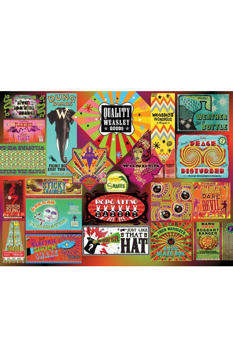 NEW YORK PUZZLE COMPANY Weasleys' Wizard Wheezes 1000 Piece Puzzle, Alternate, color, NO COLOR
