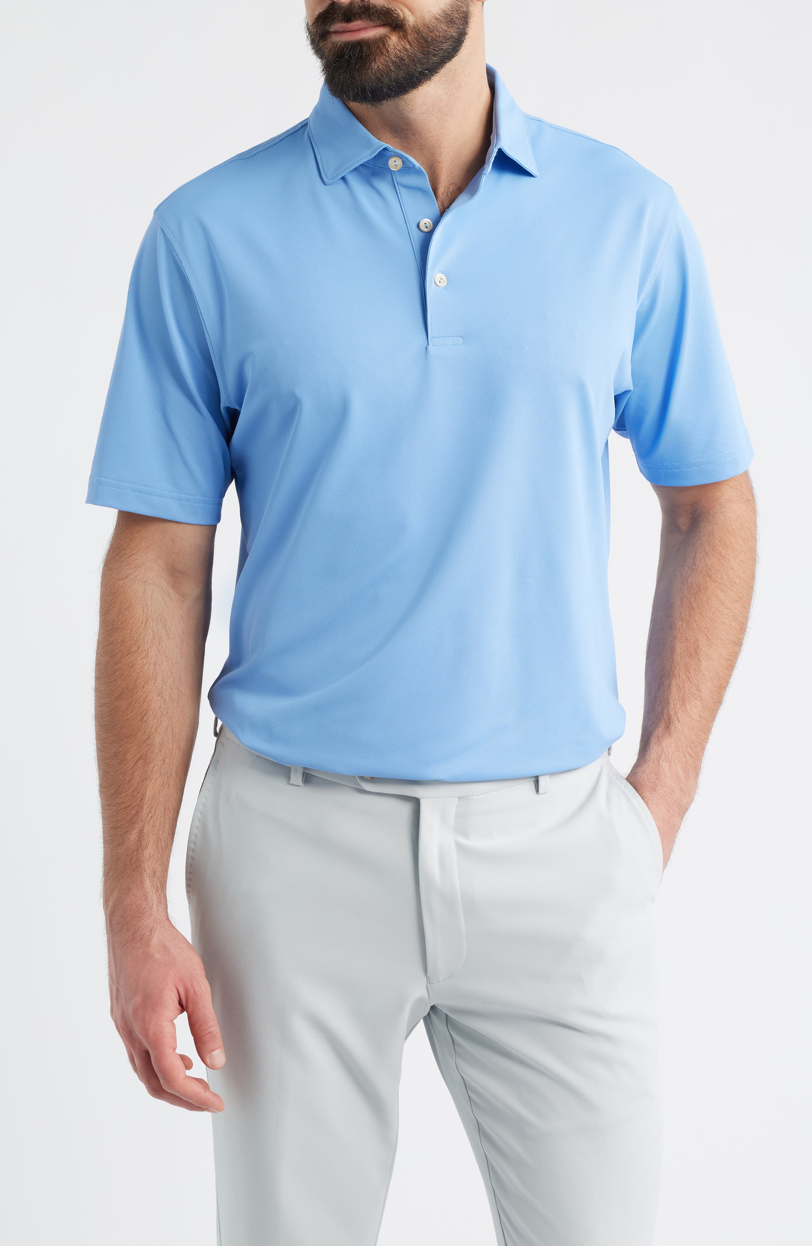 Solid Performance Pique Polo - image 3
