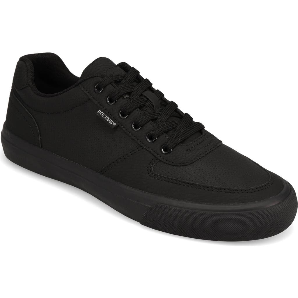 Dockers ® Low Profile Lace Up Sneaker In Black