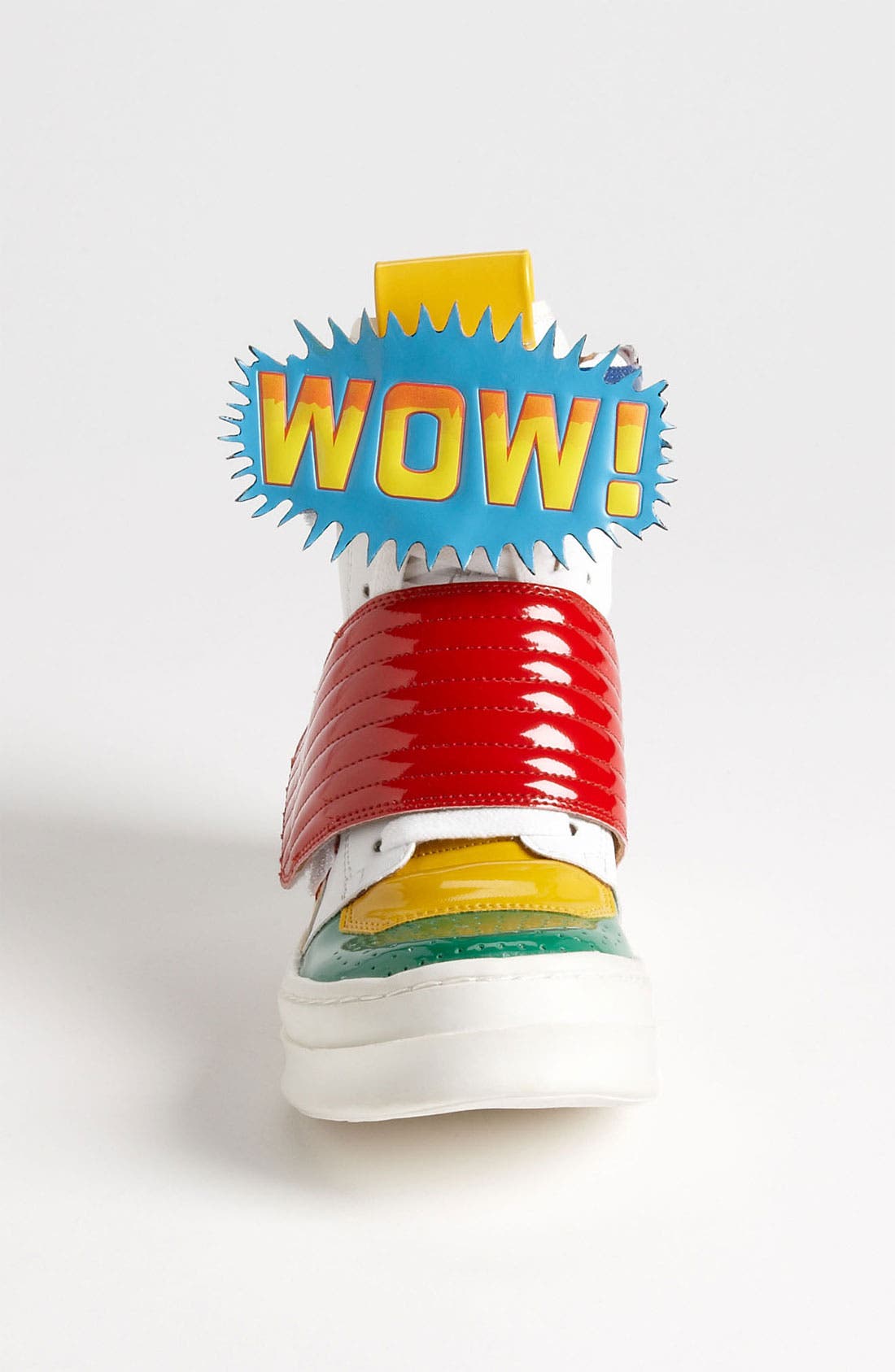 'BAM-WOW' Sneaker, Alternate, color, GREEN/ RED/ YELLOW/ WHITE