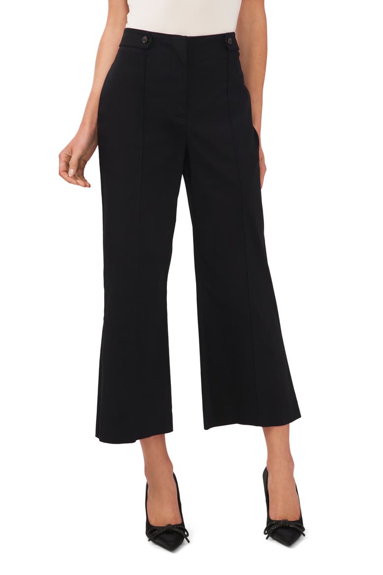 Crop Trousers, Main, color, RICH BLACK