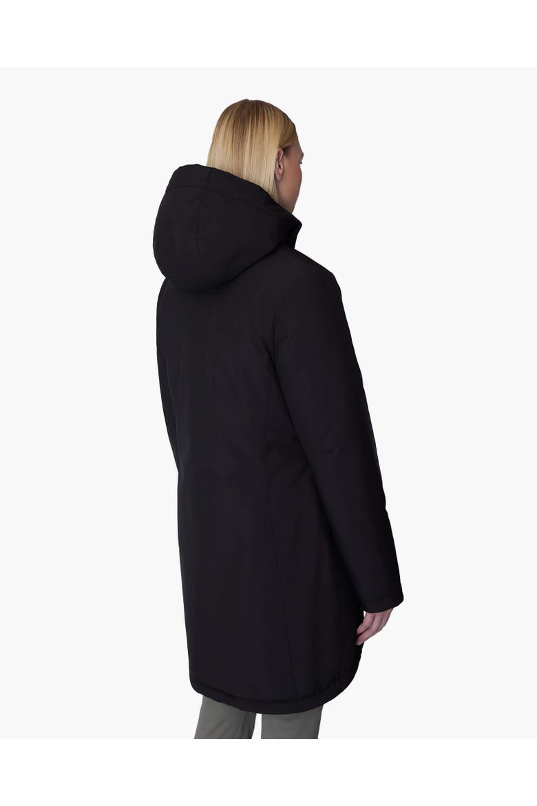 MARA | Hooded Insulated Winter Jacket, Alternate, color, Black