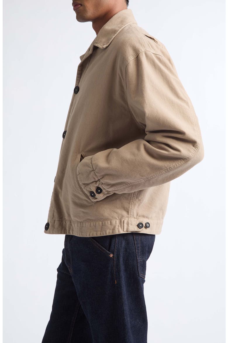 Cadillac Cotton Padded Jacket, Alternate, color, FOSSIL