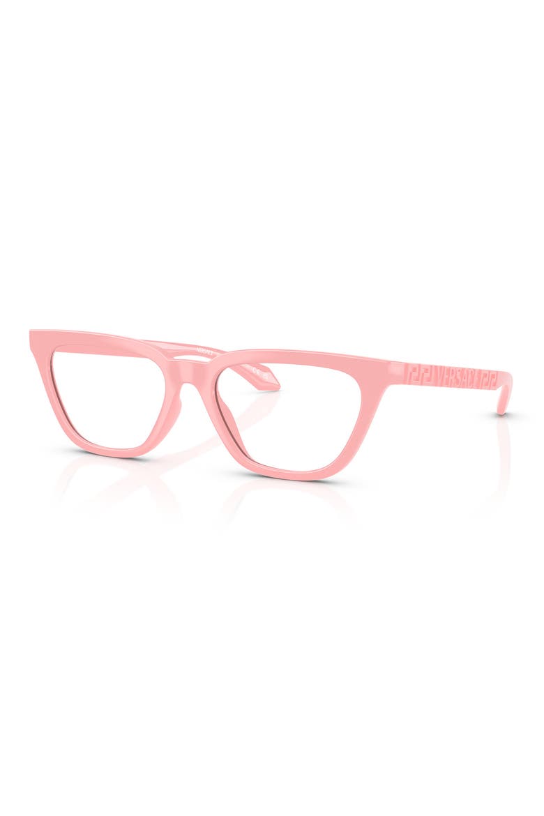 53mm Cat Eye Optical Glasses, Alternate, color, PINK