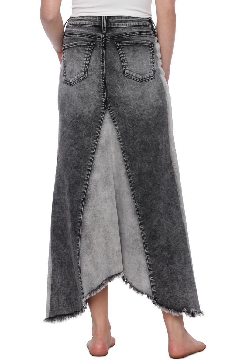 Wash Lab Denim Pieced Denim Skirt, Alternate, color,