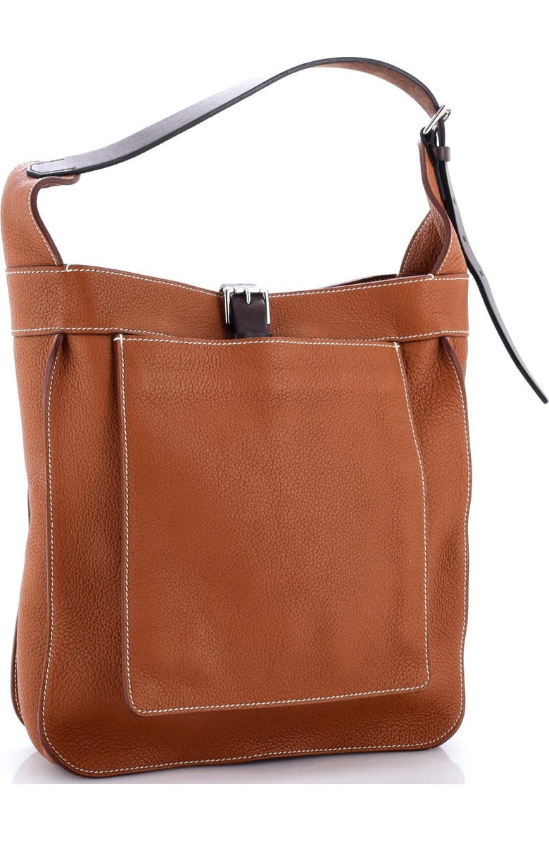 Pre-Owned Hermes Marwari Bag Clemence PM, Alternate, color, Gold