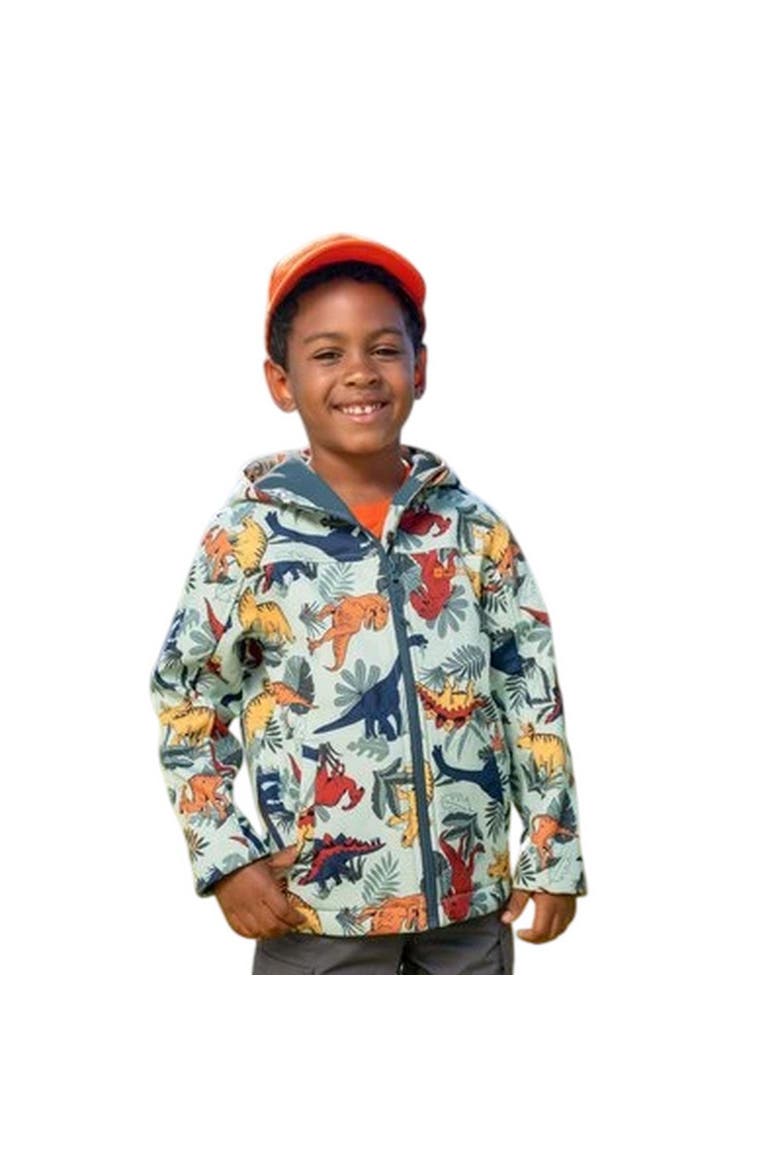 Childrens/Kids Exodus Printed Softshell Water Resistant Jacket, Alternate, color, Multicolored