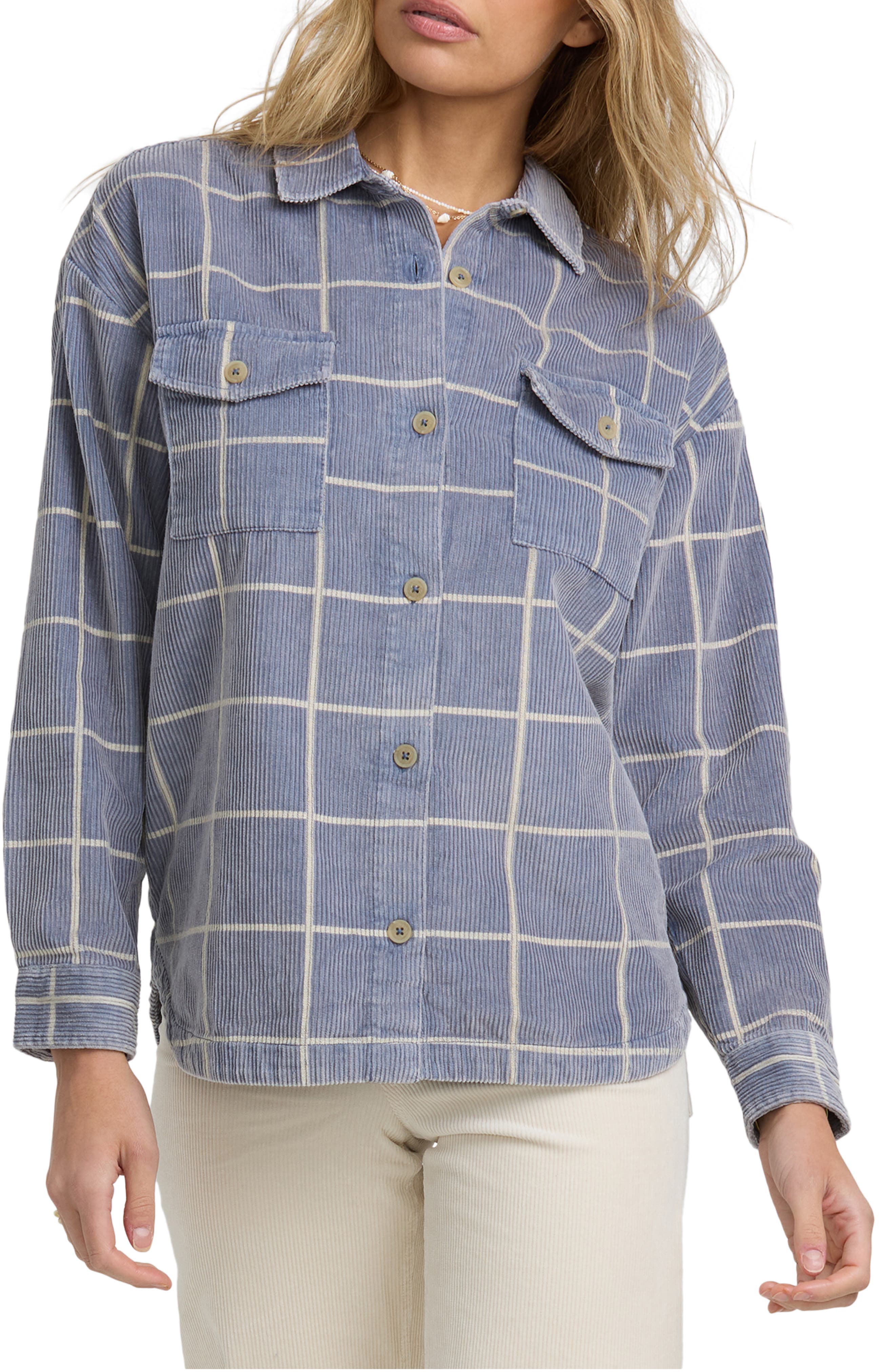 Fadeaway Corduroy Shacket