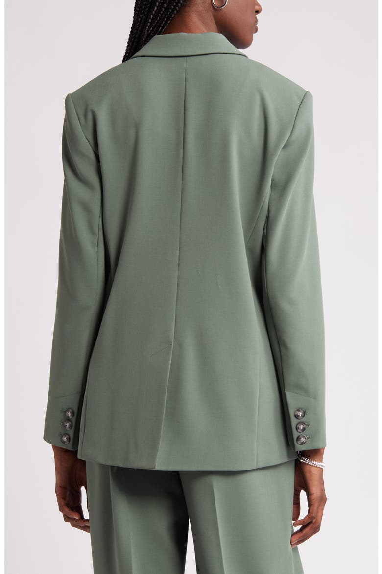 Relaxed Fit Blazer, Alternate, color, GREEN DUCK