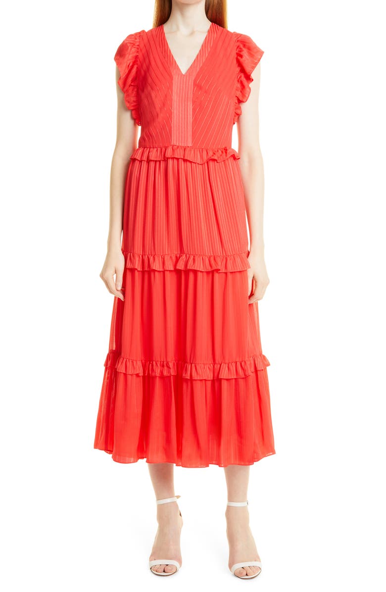 Ted Baker London Tiliana Ruffle Dress, Main, color,