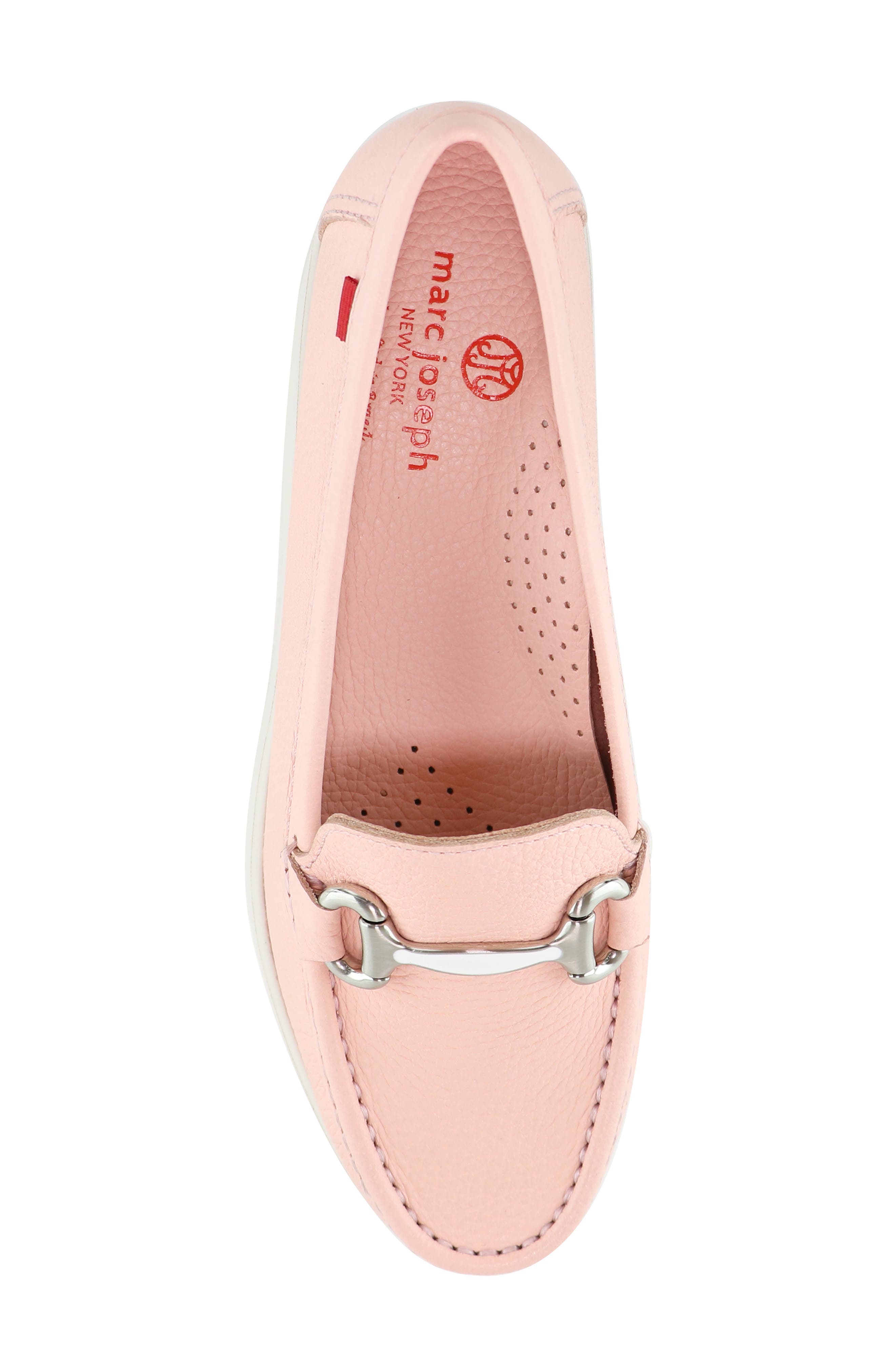 Sunset Ave Platform Loafer, Alternate, color, BABY PINK TUMBLED LEATHER