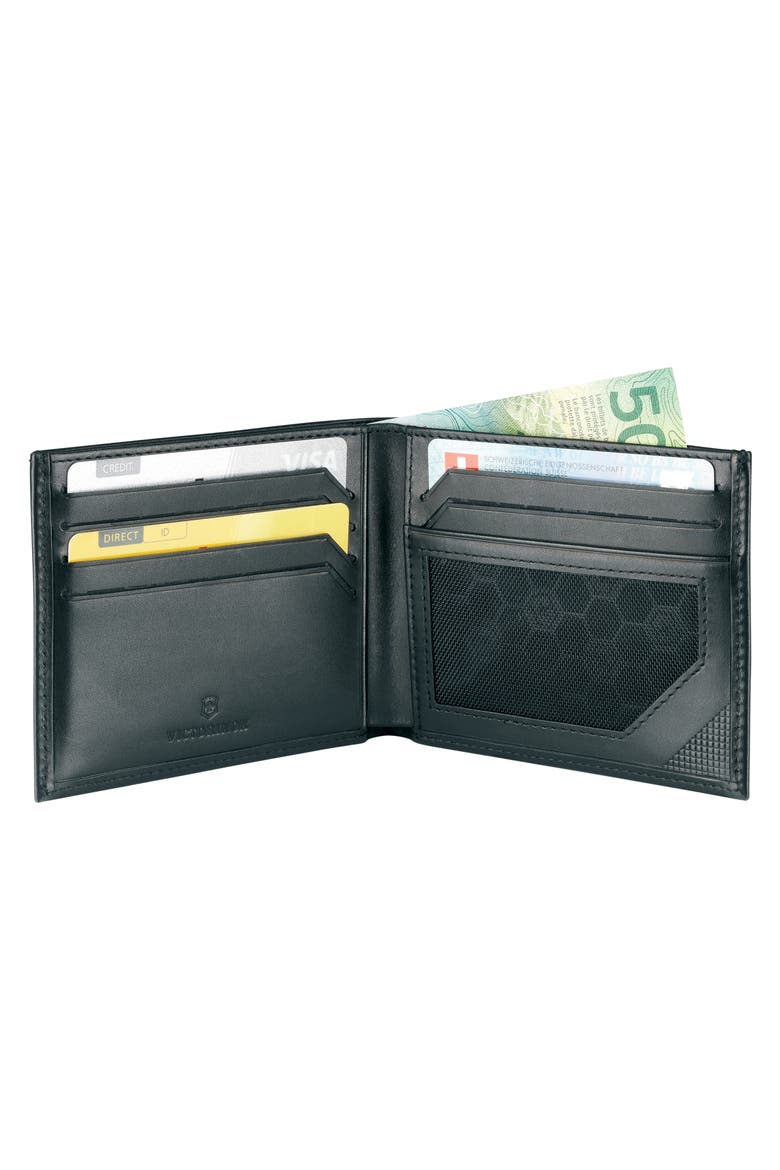 Altius Edge Zenon Wallet, Alternate, color, BLACK