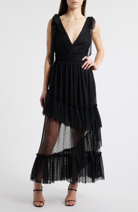 Sutton Swiss Dot Midi Dress