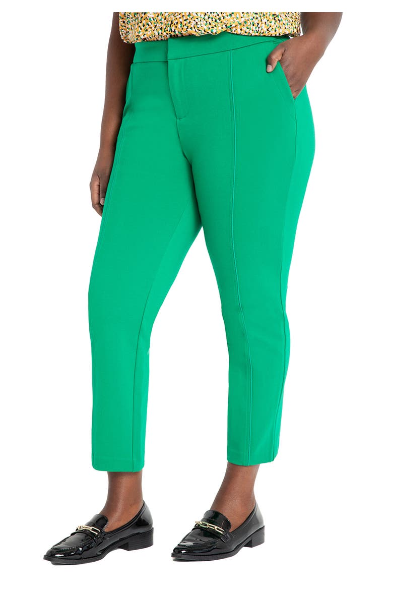 The Ultimate Stretch Slim Leg Pant, Main, color, VIVID EMERALD