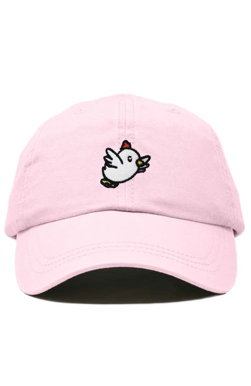 DALIX DALIX CHICKEN EMBROIDERED COTTON CAP