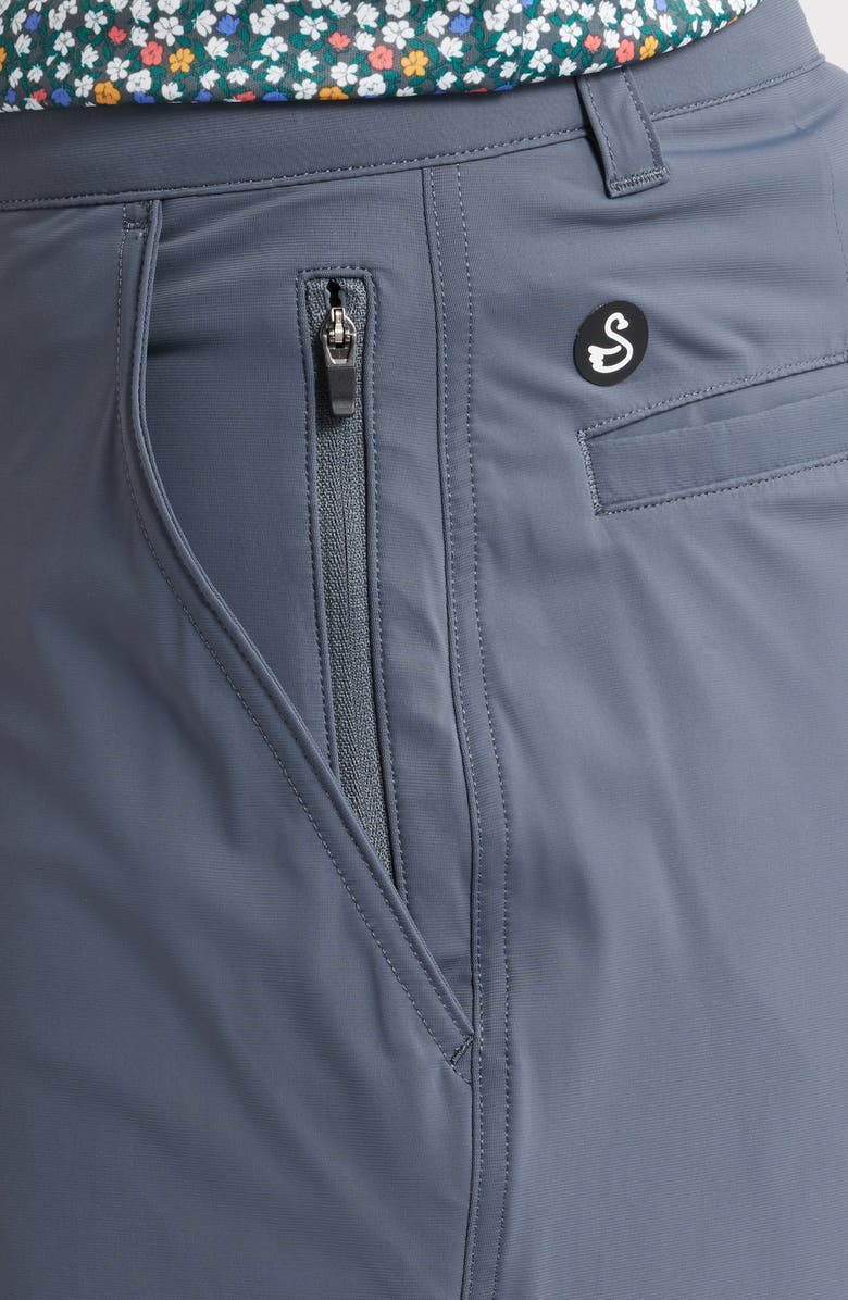 Swannies Fairway 8-Inch Flat Front Stretch Golf Shorts, Alternate, color, 