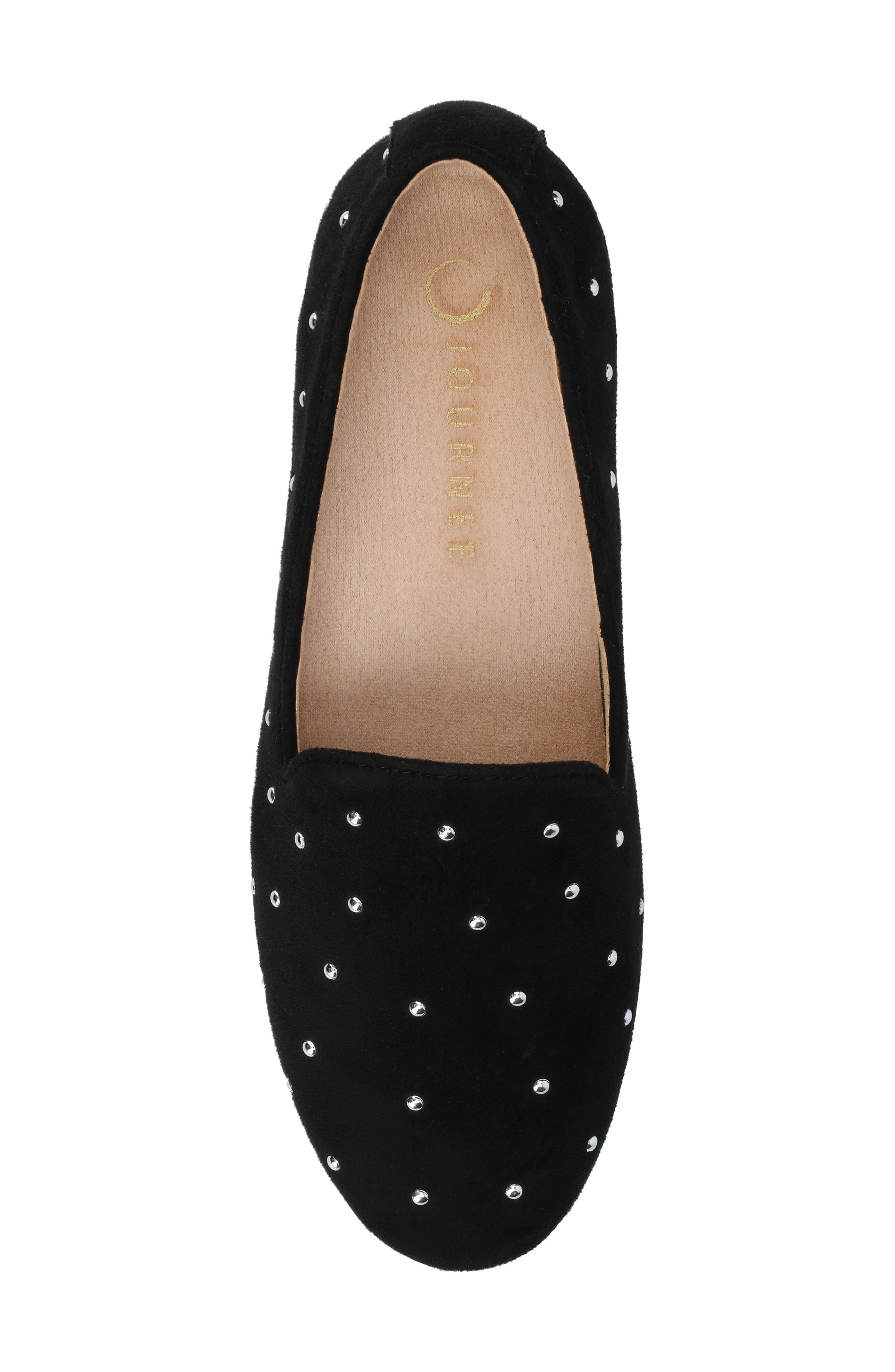 Ishani Loafer, Alternate, color, BLACK STUD