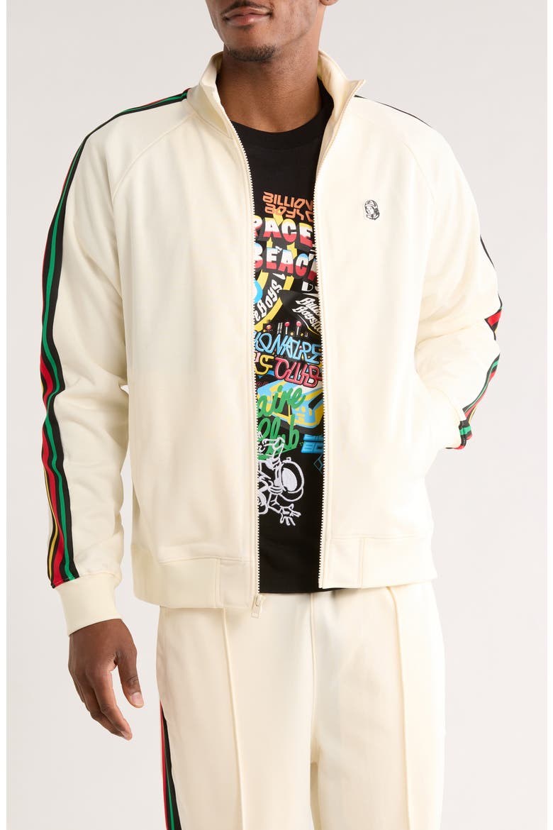 Soundcheck Track Jacket, Main, color, WINTER WHITE