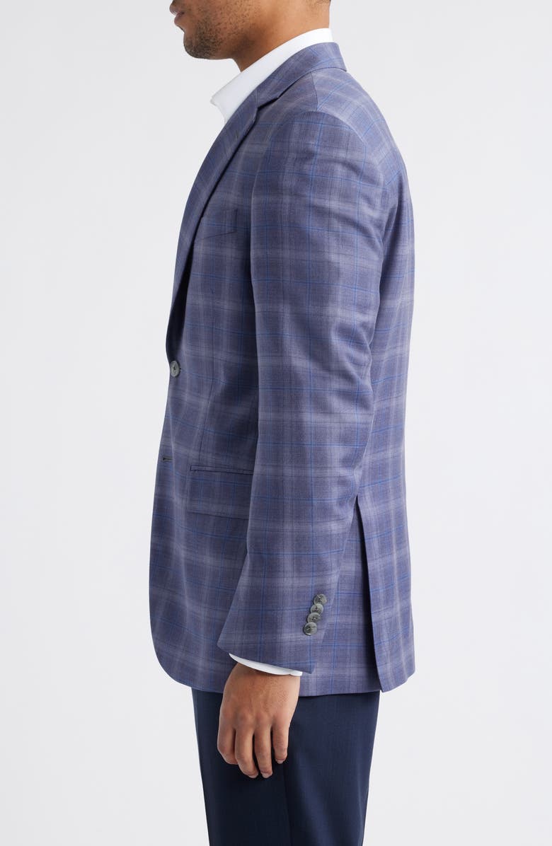 Peter Millar Flynn Classic Sport Coat, Alternate, color, Purple