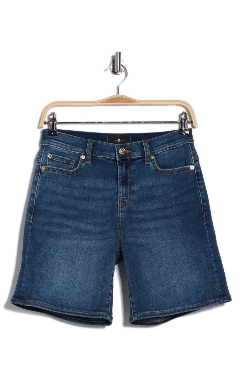 7 For All Mankind Boy Jean Shorts, Main, color, 