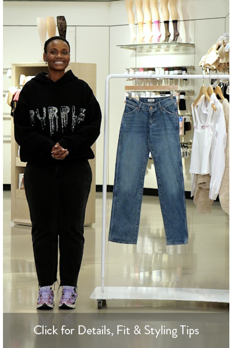 Cowboy Low Rise Straight Leg Jeans video