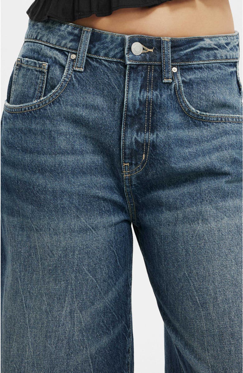 Cotton On Women's 90 S Baggy Denim Jort, Alternate, color,
