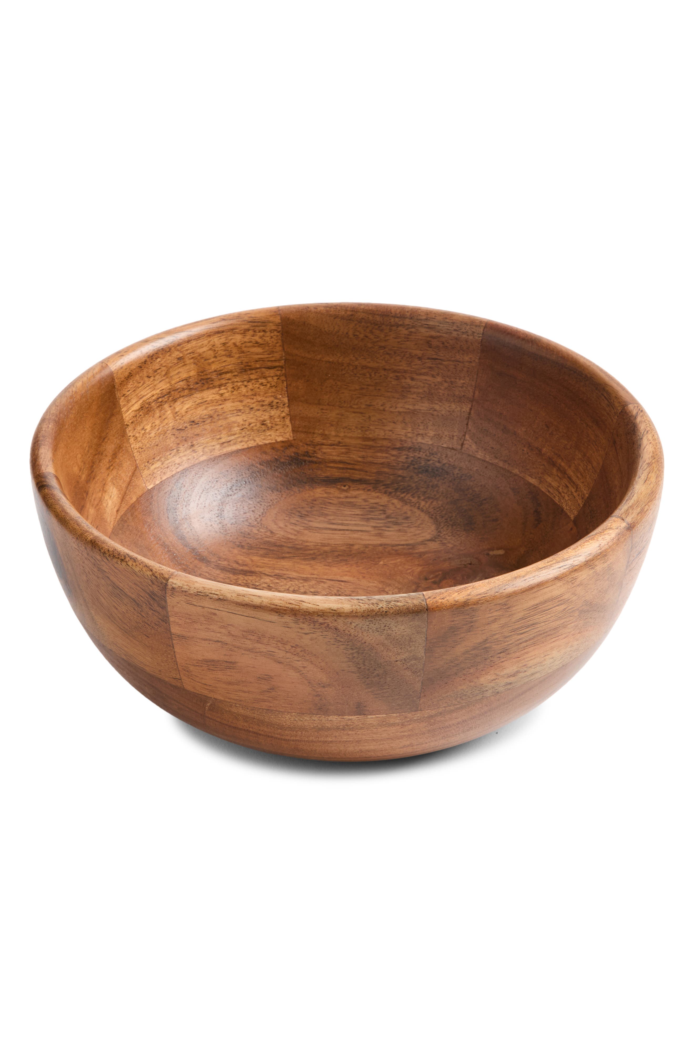 Nordstrom Acacia Wood Round Serving Bowl | Nordstrom