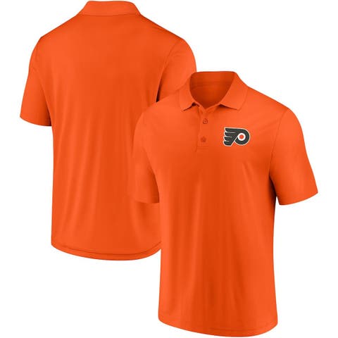 Men's Fanatics Branded Orange Philadelphia Flyers Winning Streak Polo