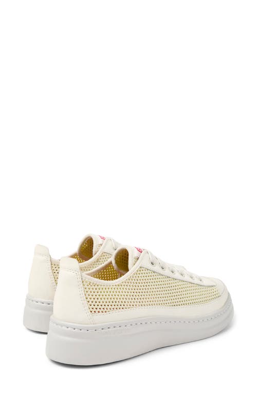 Camper Runner Up Platform Sneaker In White Natural