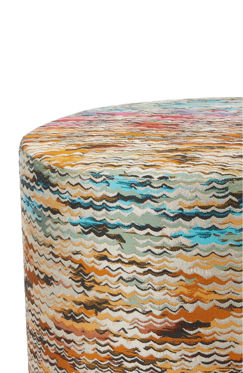 Missoni Home Aconcagua Cylindrical Pouffe 40x30 Cm, Alternate, color,
