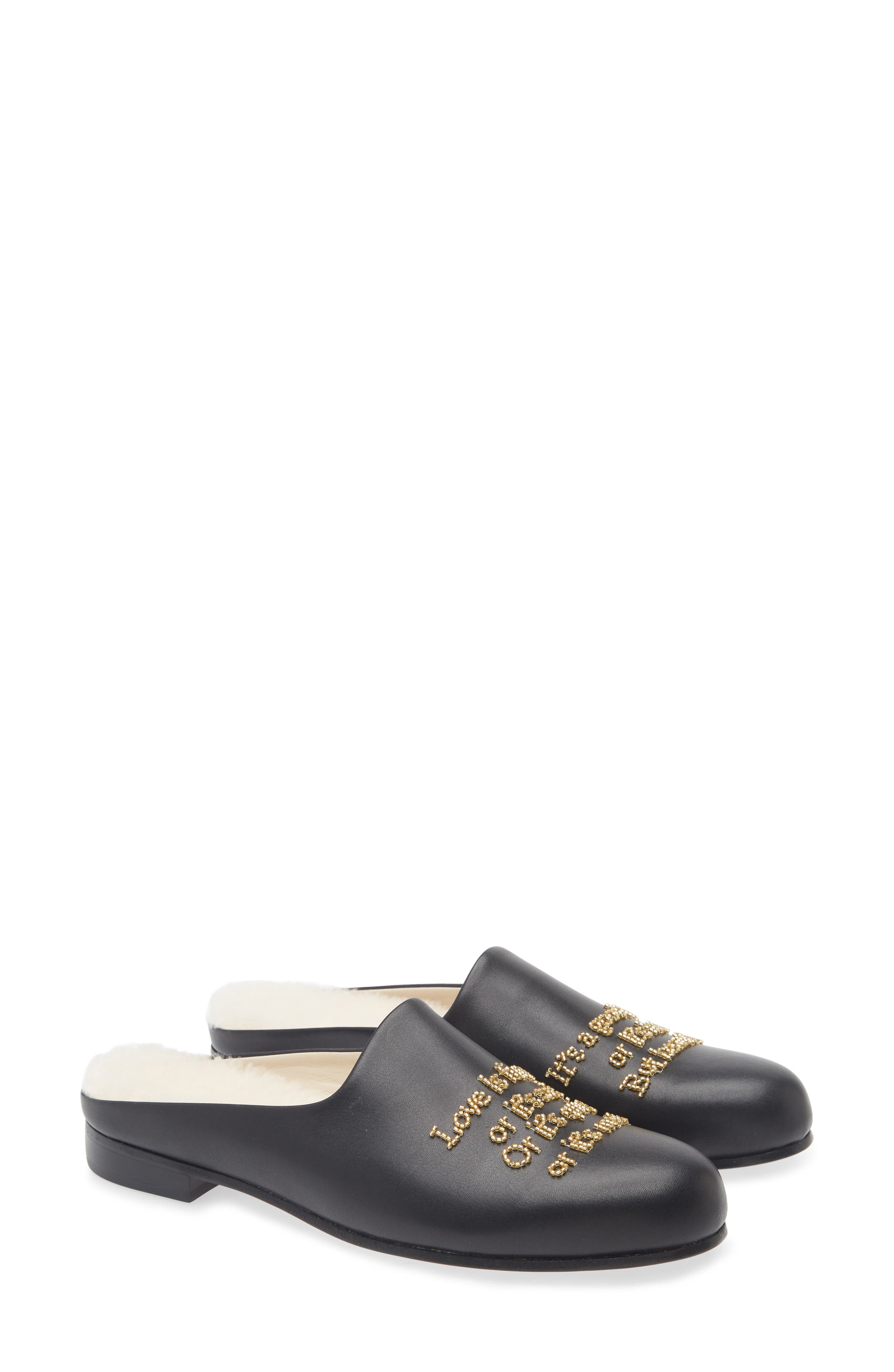 Undercover x Beautiful Shoes Mule, Main, color, Black