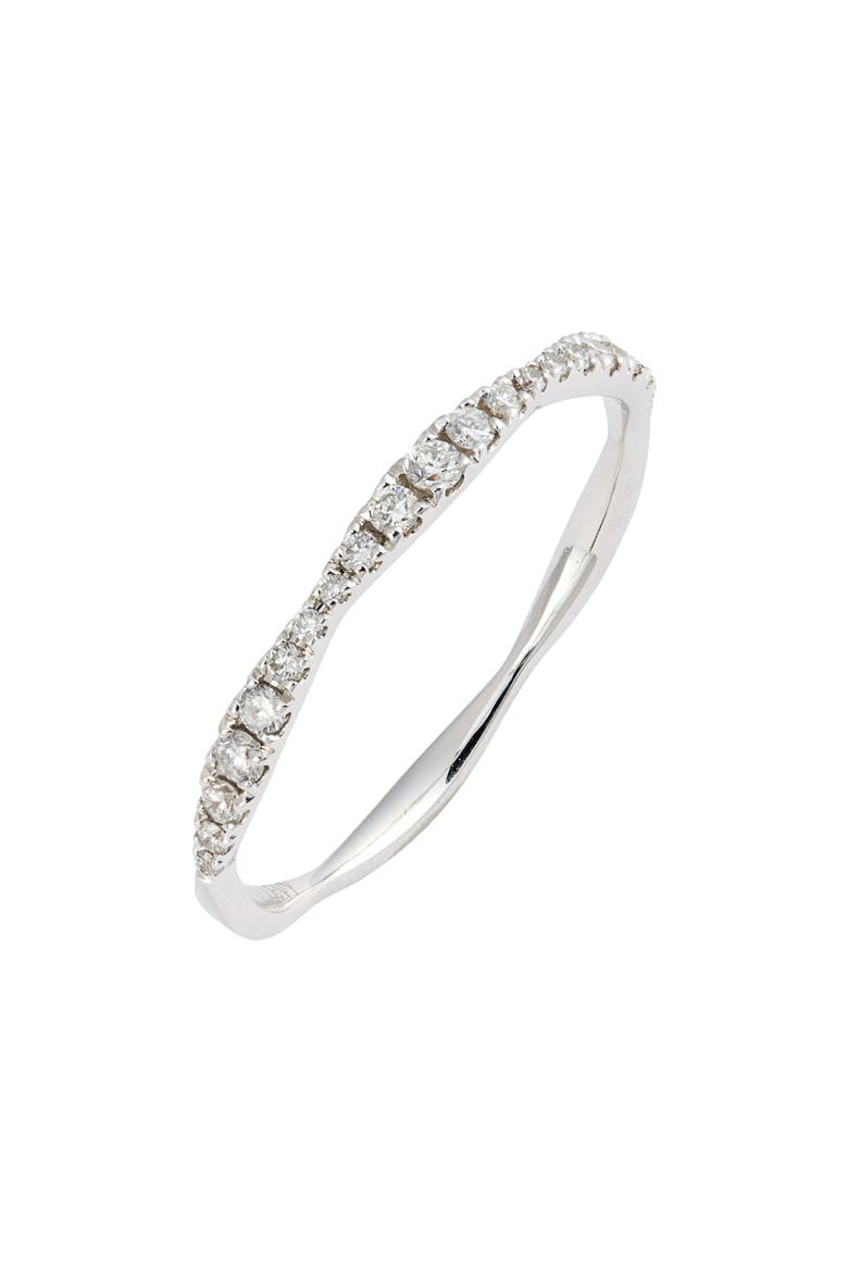 Aviva Diamond Stacking Ring (Nordstrom Exclusive), Main, color, WHITE GOLD/ DIAMOND
