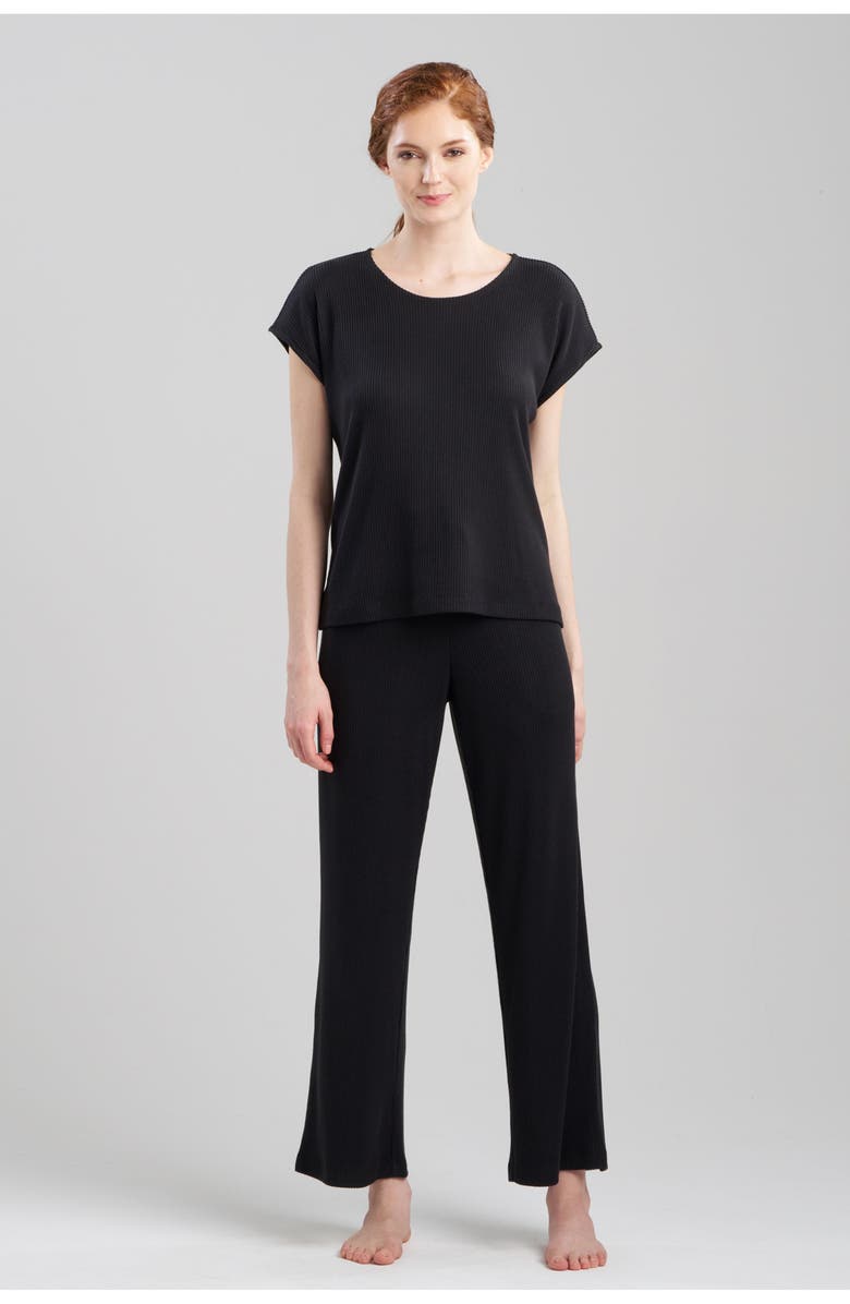 Natori Eden Everywhere Top, Main, color, Black