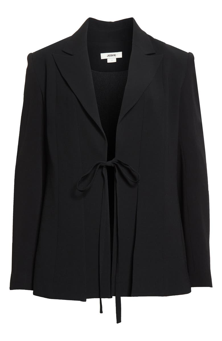 JASON WU Tie Detail Blazer, Alternate, color,