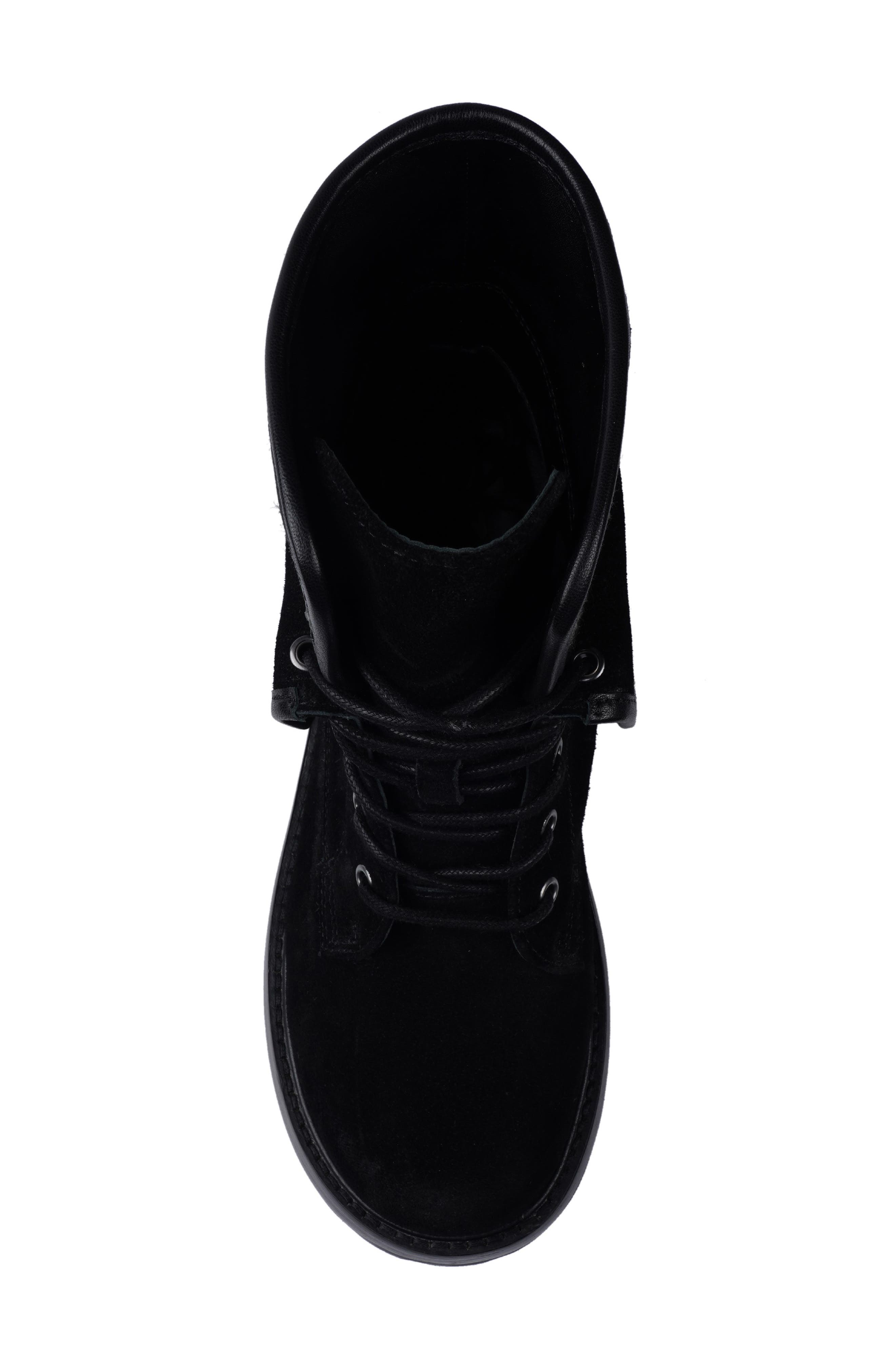 ZIGI Tenisha Platform Bootie, Alternate, color, Blk Suede