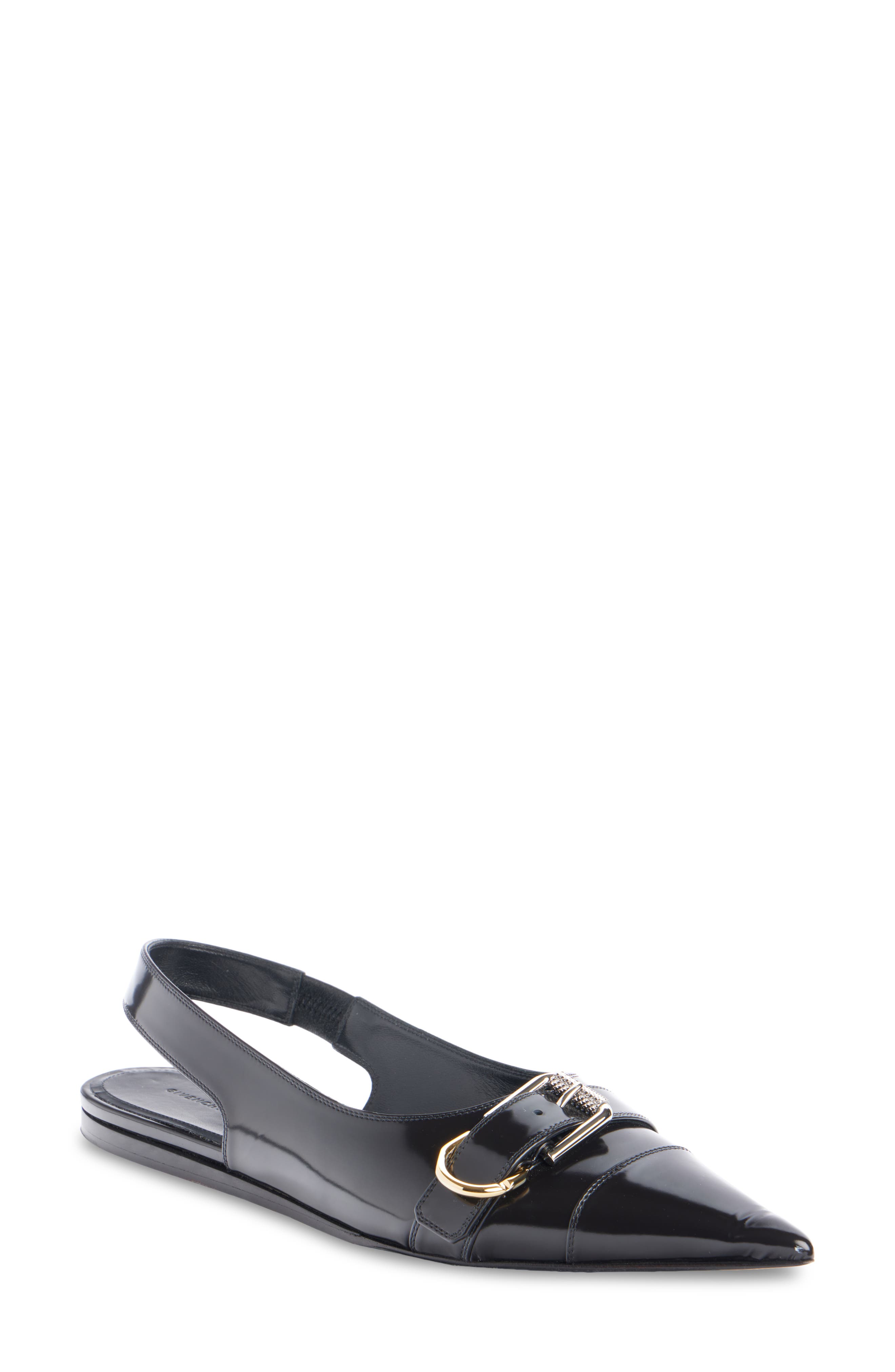 Givenchy Voyou Pointed Toe Slingback Ballet Flat