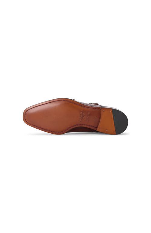 Anthony Veer Bexley Double Monk Boot In Brown