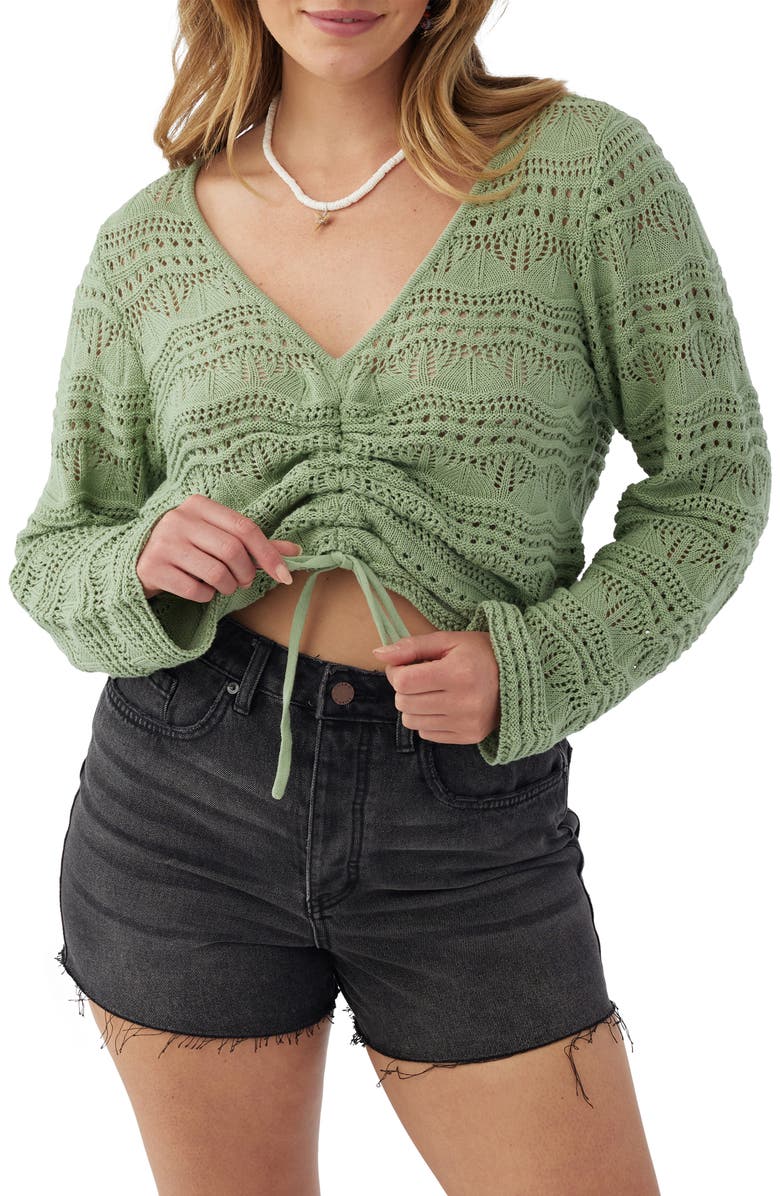 O'Neill Harbor Cinch Sweater, Main, color,