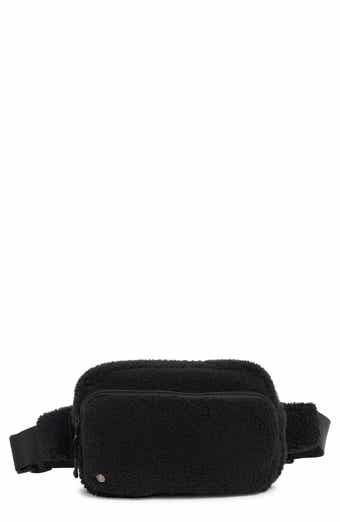 Z by Zella Faux Shearling Belt Bag