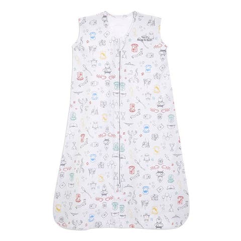 Harry Potter SleepSack, 100% Cotton 0.5 TOG Wearable Blanket, Swaddle Transition Sleeping Bag