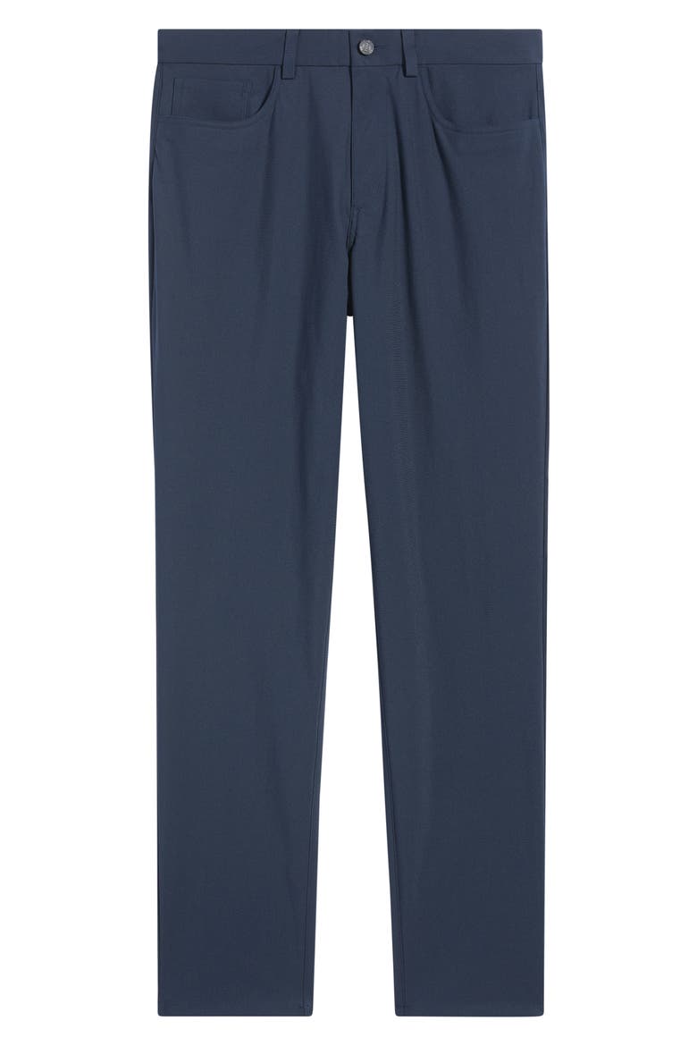 Tour Straight Leg Five Pocket Performance Golf Pants, Main, color, TWILIGHT
