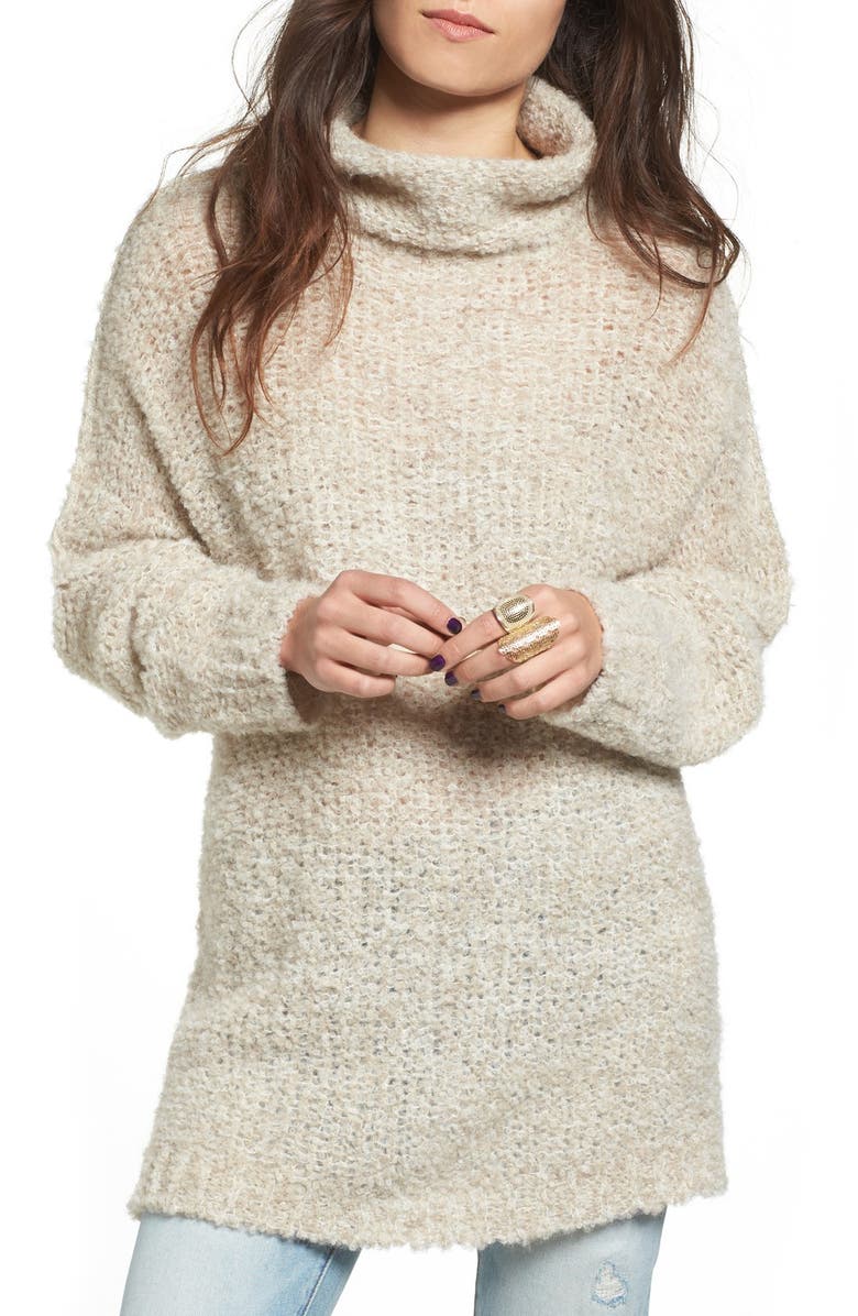 Free People 'She's All That' Knit Turtleneck Sweater, Main, color, 