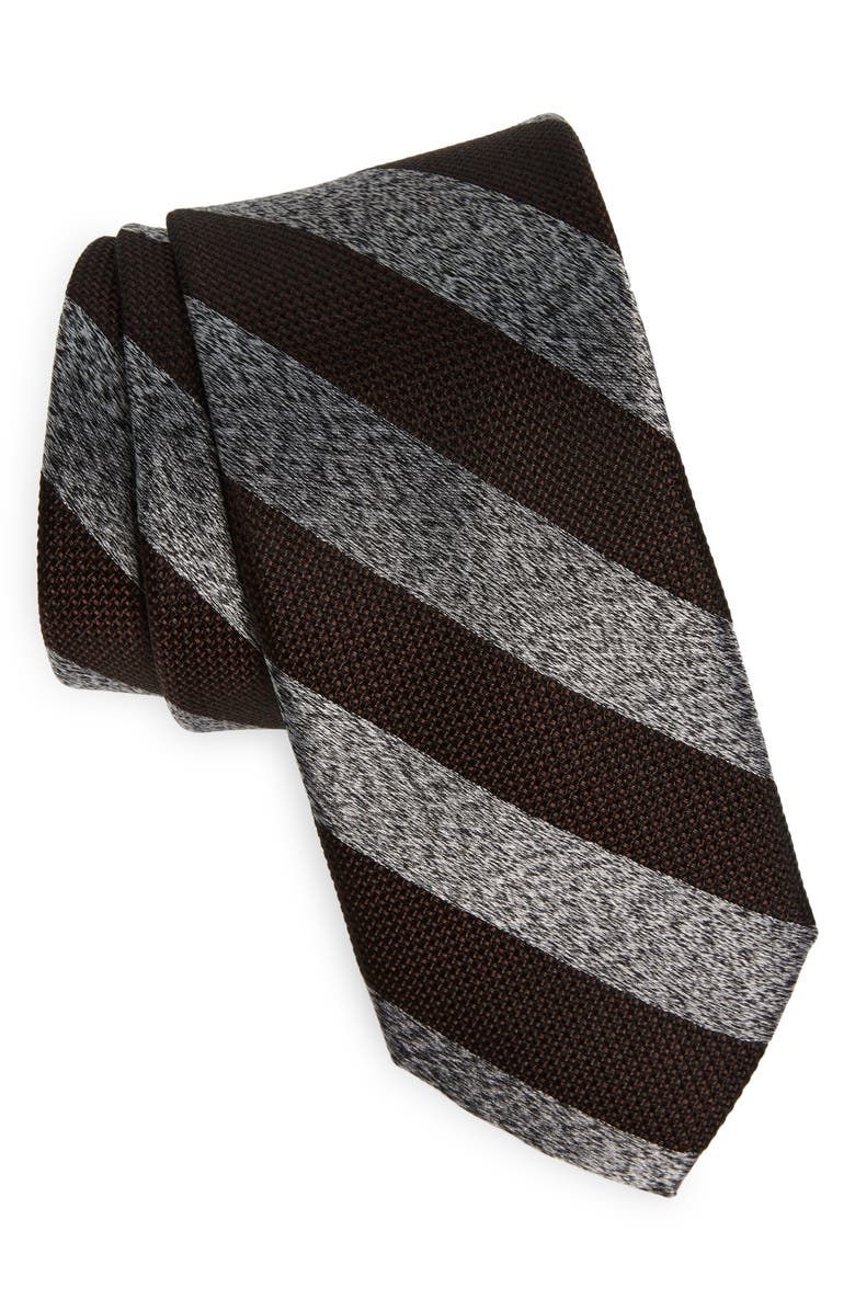 Nordstrom Mora Stripe Silk Tie, Main, color, 