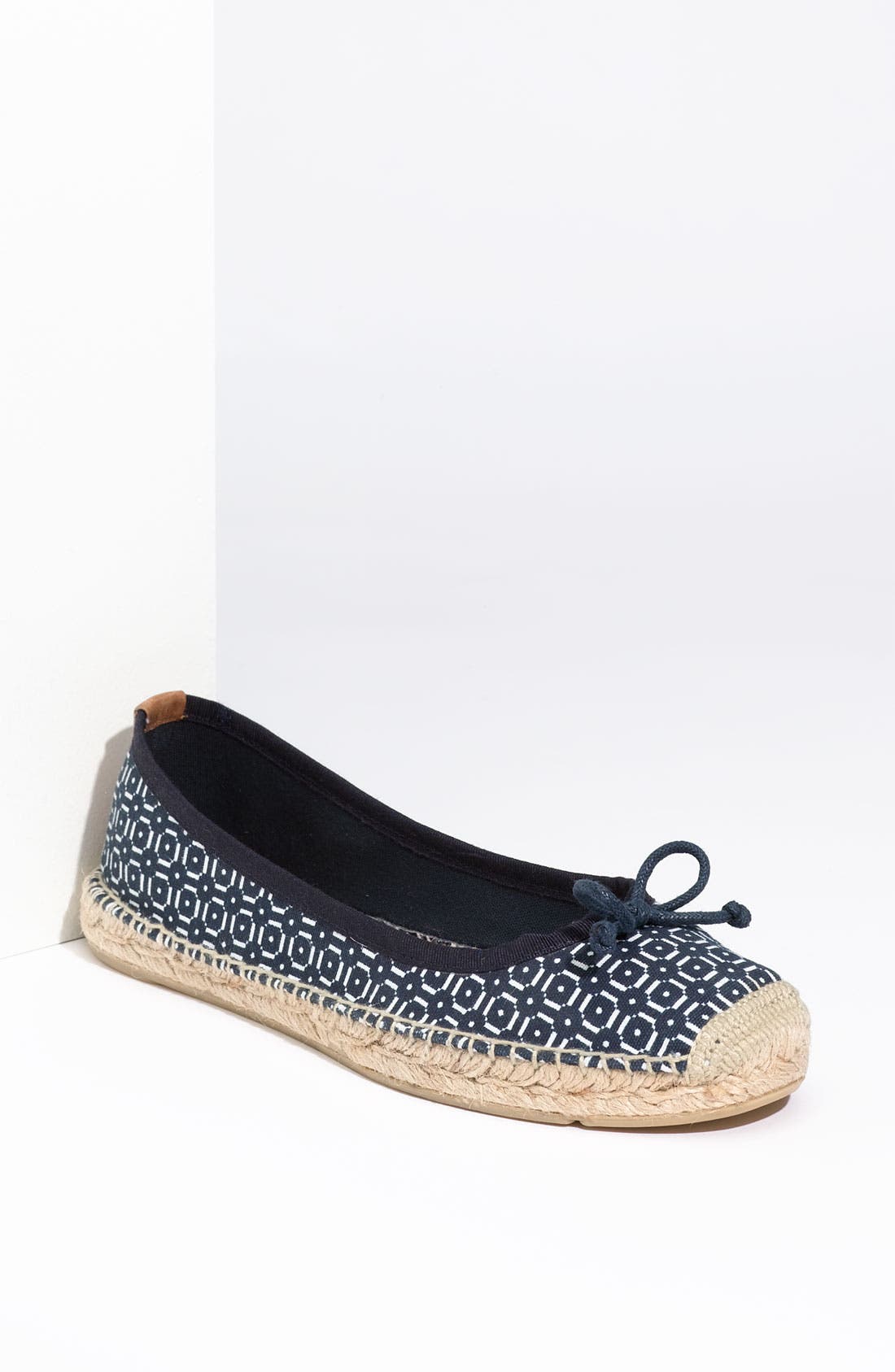 Tory Burch Printed Flat Espadrille, Main, color, 