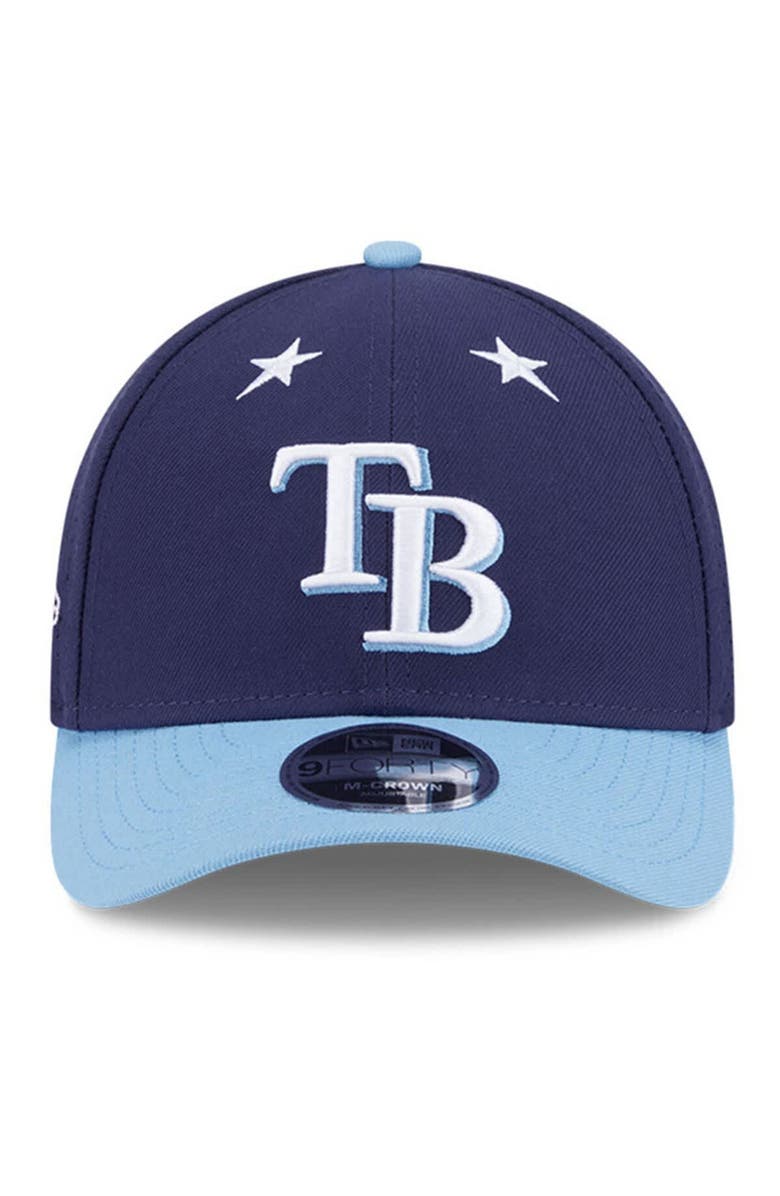 New Era Men's New Era Navy/Light Blue Tampa Bay Rays 2025 MLB All-Star Game 9FORTY M-Crown Adjustable Hat, Alternate, color, Navy